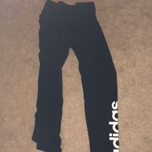 Black medium adidas leggings